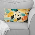 thumbnail image 2 of Designart "Gentle Tropical Foliage" Tropical Printed Throw Pillow, 2 of 5