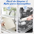 thumbnail image 3 of Escurreplatos de Silicona Antideslizante para Cocina, Resistente al Calor con Escurridor Incorporado, Protector de Encimera, Fácil de Limpiar, 3 of 4
