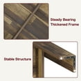 thumbnail image 6 of Huisuilinss Dining Table For 4-6,Wood Dining Room Table,Rectangular Large Kitchen Table,Dinner Table With Thickened Tabletop For Home Office Kitchen Dining Living Room,Chair Not Included, 6 of 7