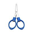 thumbnail image 4 of 1 Pc Folding Scissor, Portable Travel Scissor, Glasses Shaped Mini Shear, Telescopic Cutter, Anti Rust Stainless Steel Scissors for Fishing Sewing Craft, 3.44 X 1.04 Inch, 4 of 8