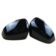 thumbnail image 2 of Suitable For 18-22 Volvo Xc60 V90 S60 S90 Rearview Shell Rearview Mirror Cover Bright Black Frame, 2 of 5