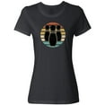 thumbnail image 3 of Inktastic Bowling Sunset for Bowler Silhouette Bowling Pins Women's T-Shirt, 3 of 5