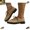 Khaki, variant on Loafer for Women Fashion Strap Design Round Toe Platform Slip On Versatile Flats Casual Retro Comfortable Shoes