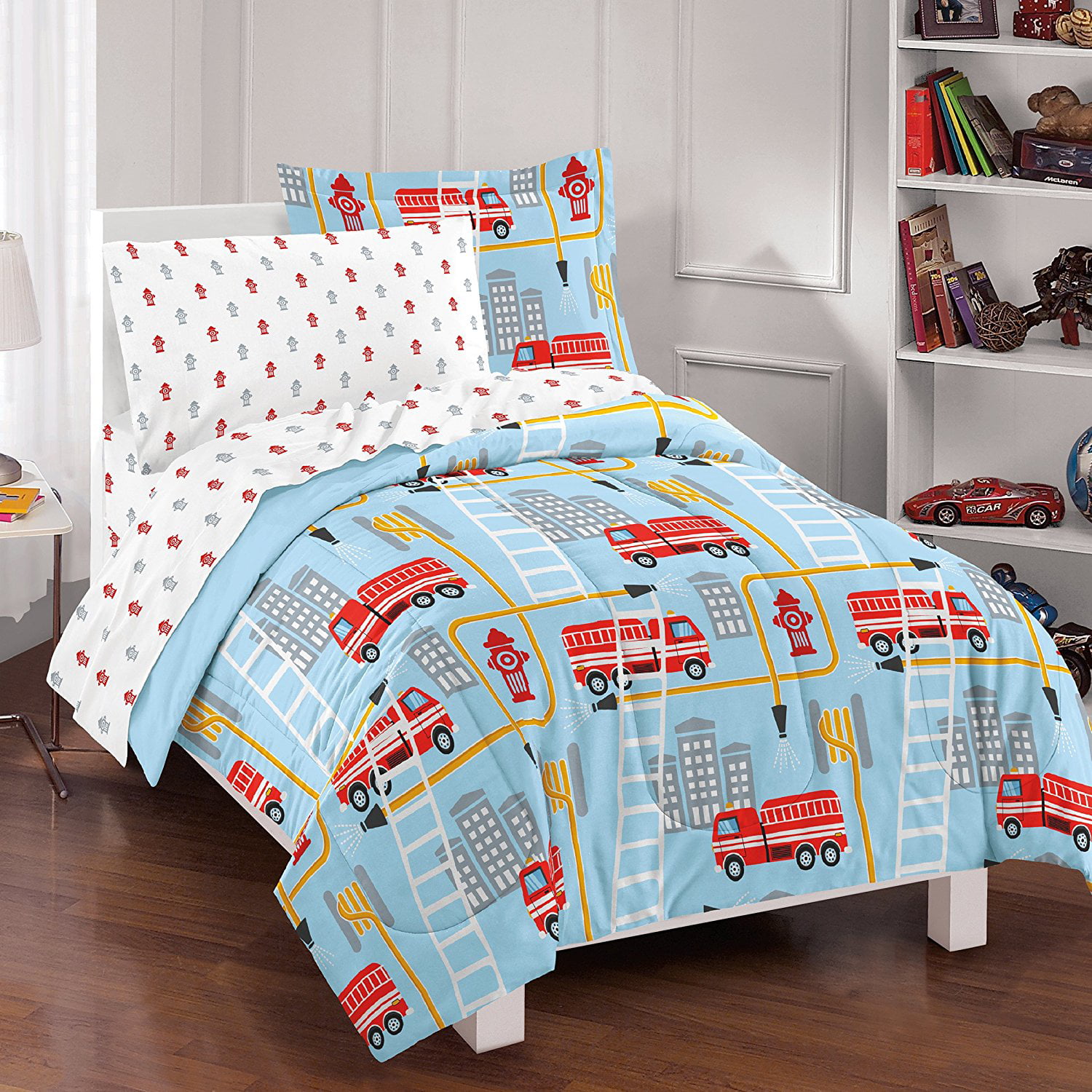 Details about   Boy's Vehicle TWIN 3 pc Sheet Set Helicopter Airplane Train Taxi Car Truck 