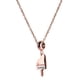 thumbnail image 4 of Charm para Pulsera LuckyLy, Dije de Paleta, Acero Inoxidable y Zirconia Cúbica, Modelo Loly rosa UNITALLA, 4 of 8