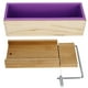 thumbnail image 2 of Kit para Hacer Jabón Ecomeon Moldes para Jabón Cortador de Pan Revestimiento de Silicona Color Morado, 2 of 6