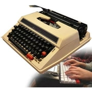 Traditional Nostalgia Portable and Easy to Useretro Manual Typewriter, Classic Old Fashioned Mechanical English Typewriter for Writers, Collect Gifts (A)$$Electronics Other