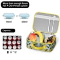 thumbnail image 5 of Summer Fruit Themed Lunch Tote - Thermal Insulation, Portable Handle & Separate Mesh Compartment, 5 of 6