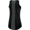 thumbnail image 3 of Women's Nike Black Colorado Rockies Logo Fade High Neck Performance Tank Top, 3 of 3