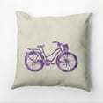 thumbnail image 2 of Simply Daisy 16" x 16" Life Cycle Polyester Indoor/Outdoor Pillow, Purple (1 count), 2 of 5