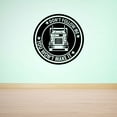 thumbnail image 3 of Don't Follow Me You Won't Make It Trucker Quote Trailer Truck Silhouette Design Wall Art Sticker Designs Vinyl Stickers For Home House Walls Rooms Windows Bedroom Decoration Size (28x28 inch), 3 of 3