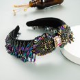 thumbnail image 3 of Diadema con diamantes de imitación, diadema ancha, banda para la cabeza para jinwen Diadema de diamantes de imitación, 3 of 7