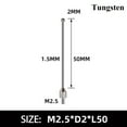thumbnail image 1 of Lefu 2mm carbuncle Tungsten Steel Head M2.5 Thread Micrometer Gauge Indicator Probe, 1 of 6