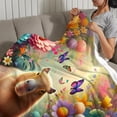 thumbnail image 3 of Carpincho anti-pilling, suave, ligera, esponjosa y acogedora de lujo para hogar y cocina – Perfecta para niños y adultos,120X80cm, 3 of 6