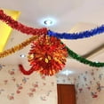 thumbnail image 3 of 10m Christmas Decoration Garland Multicolor Christmas Party Tree Fireplace Home Decoration, 3 of 4