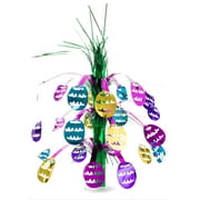 Easter Egg Table Decoration Pastel 18" Cascading Centerpiece, 6 Pack