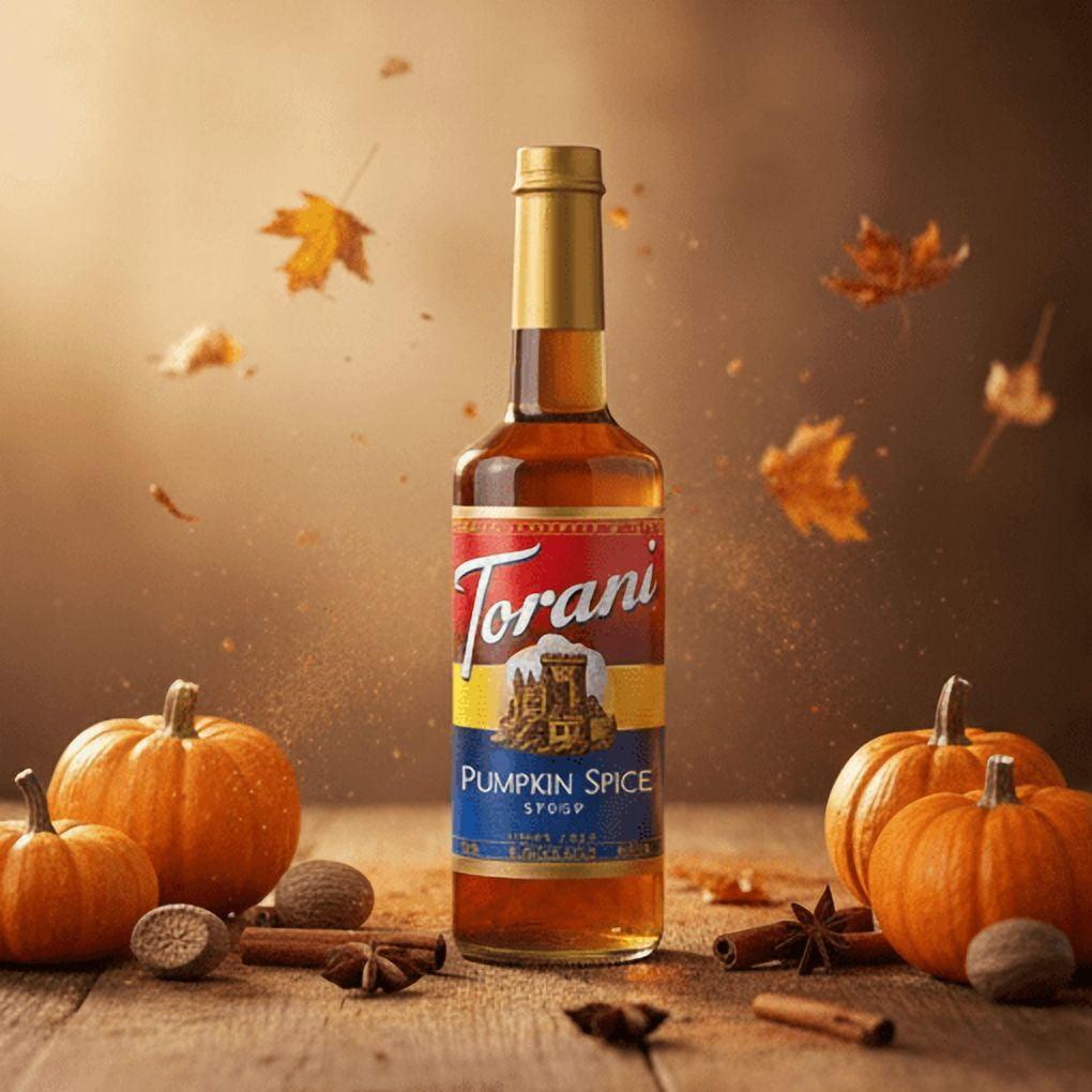 Torani Pumpkin Spice Syrup cs 12/750 ml