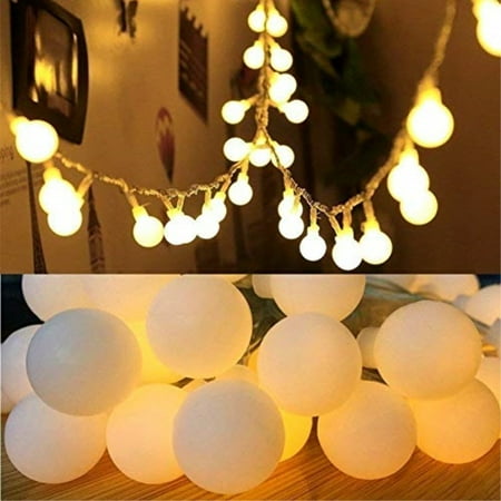 50 Led Globe Fairy Lights 16 Feet Battery Operated String Starry For Home Party Birthday Garden Festival Wedding Indoor Outdoor Use Powered Canada Battery Operated Globe String Lights, Outdoor Globe String Lights Battery Operated