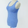 thumbnail image 1 of de ejercicio para Mujeres Secado para Jogging Aptitud Entrenamiento Yoga Gimnasio. Azul Hugo Chaleco de yoga, 1 of 10
