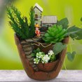thumbnail image 1 of Neinkie Flower Pots,Flower Pots with Drainage,Resin Plant Flower Pot,Flower Arrangement Container,Hat Flower Pot Gardening Flower Pot, 1 of 7