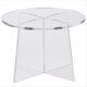 thumbnail image 1 of Soporte acrílico para plantas de interior, soporte redondo de mesa para macetas, estante para exteriores, 1 of 4