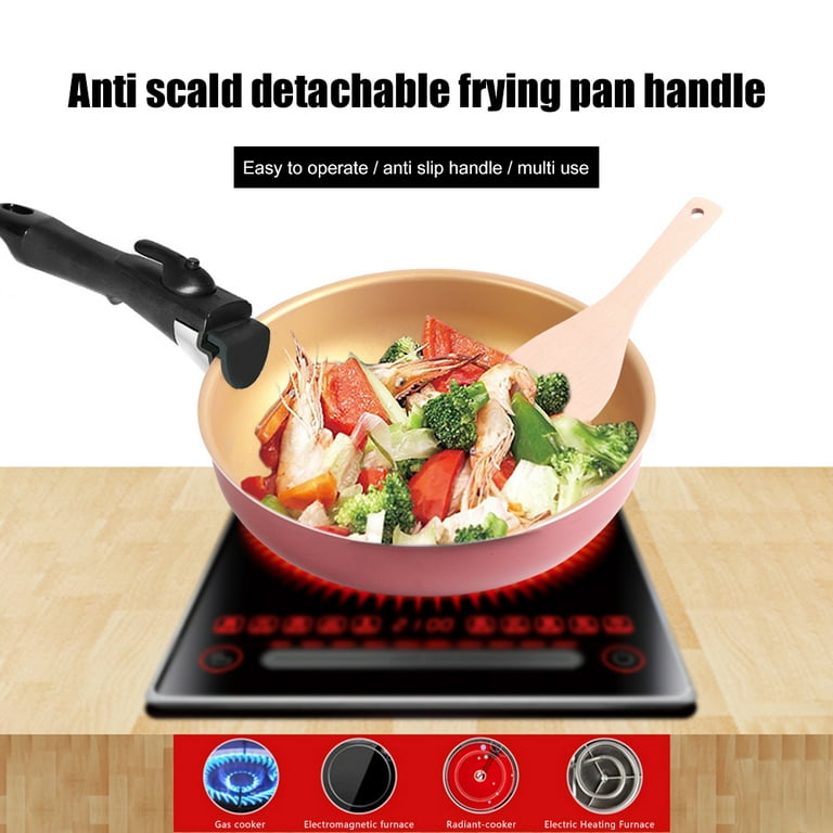 Detachable Removable Pan Pot Handle Kitchen Cooking Anti-Scalding Clip Hand  Grip