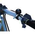 thumbnail image 2 of Timbre de bicicleta clásico de latón - Negro + Dorado: Tubo de manillar pequeño, campana de bicicleta de 22,2 - 25,4mm con campanas de sonido fuerte para manillar de MTB de carretera para adultos Rojo Verde, 2 of 5