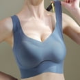 thumbnail image 5 of hoksml Women's Seamless Bras Racerback Wireless Full Coverage Bralette, Supportive and Comfortable Wireless Push Up No Underwire Bras, 5 of 5