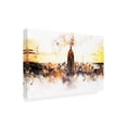 thumbnail image 2 of Trademark Fine Art 'NYC Watercolor Collection - Sunset Skyline' Canvas Art by Philippe Hugonnard, 2 of 3