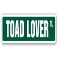 thumbnail image 1 of SignMission SS-Toad Lover 18 Po Signe de Rue Toad Lover - Grenouille Étang Rivière Eau Boue, 1 of 1