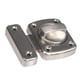 thumbnail image 5 of Pestillo de seguridad para puerta de aleación de zinc con perno giratorio y tornillo Talla L _ Plata, 5 of 8