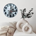 thumbnail image 6 of Steampunk Clock Wall Clock Unique Design Home Decor 10-Inch Silent Wooden Wall Clock, Battery Operated (AA Batteries Not Included), Artistic Home Decor, 6 of 7