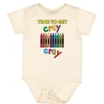thumbnail image 3 of Inktastic Time to Get Cray Cray Crayons Humor Boys or Girls Baby Bodysuit, 3 of 5