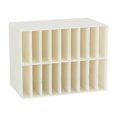 thumbnail image 1 of 2PCS Display Stand Side Drawer Vertical Plastic Smooth Storage Rack Single Grid Multi Layer Sturdy Pen Box Earrings White, 1 of 9