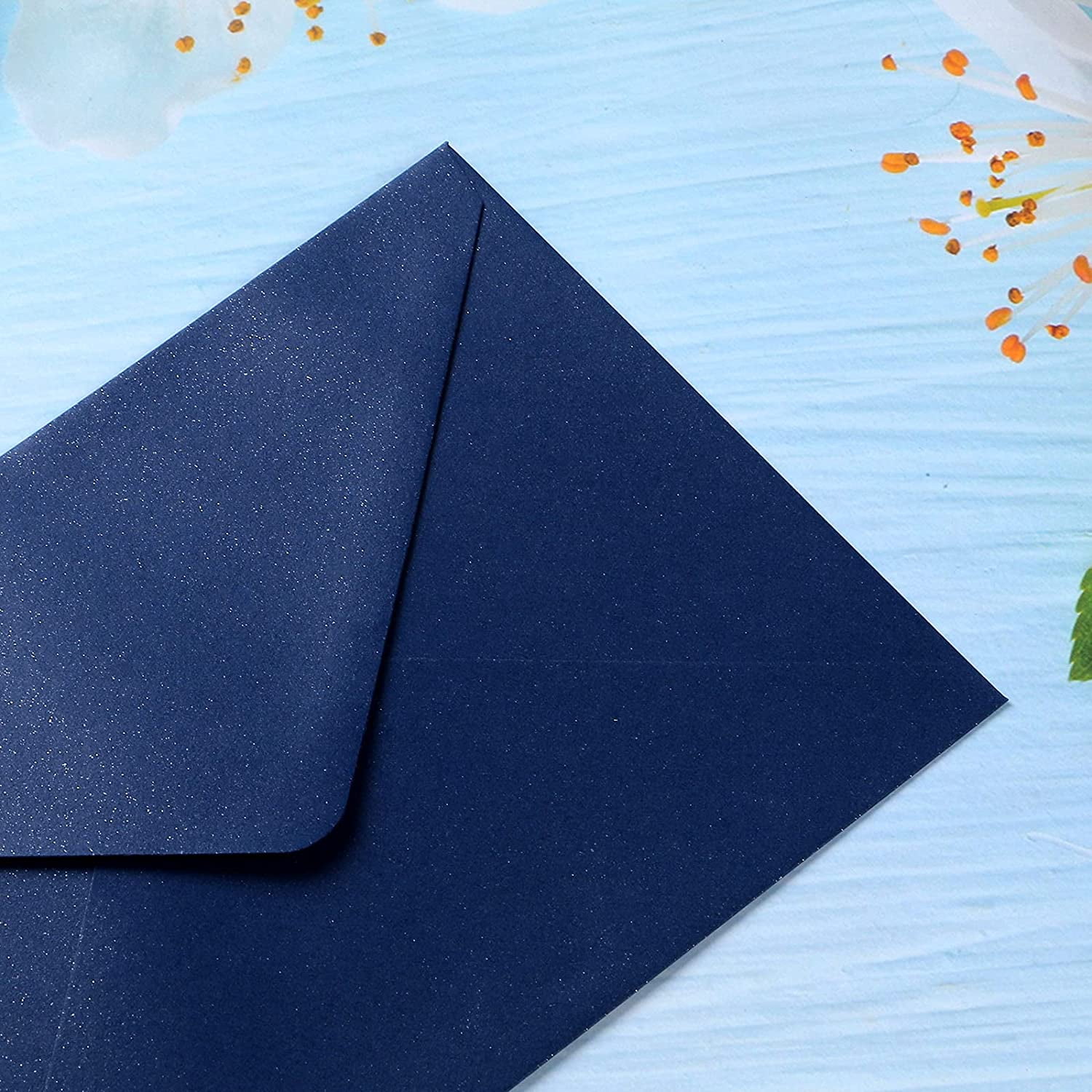 PONATIA 50 Pieces/lot A7 Envelopes, 5.25 X 7.5 Inches Dusty Blue Envelopes  Perfect For 5x7 Weddings Invitation Cards, Graduation Invite (Pearl White  Liner + Dusty Blue)… - Yahoo Shopping