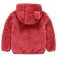thumbnail image 5 of Juebong Deals Baby Boys Girls Toddler Hooded Jacket Fleece Hoodie Fuzzy Zip Up Plush Thick Winter Warm Coat Cute Bear Ear Sweater Thick Clothes Hallow's gift, 5 of 5