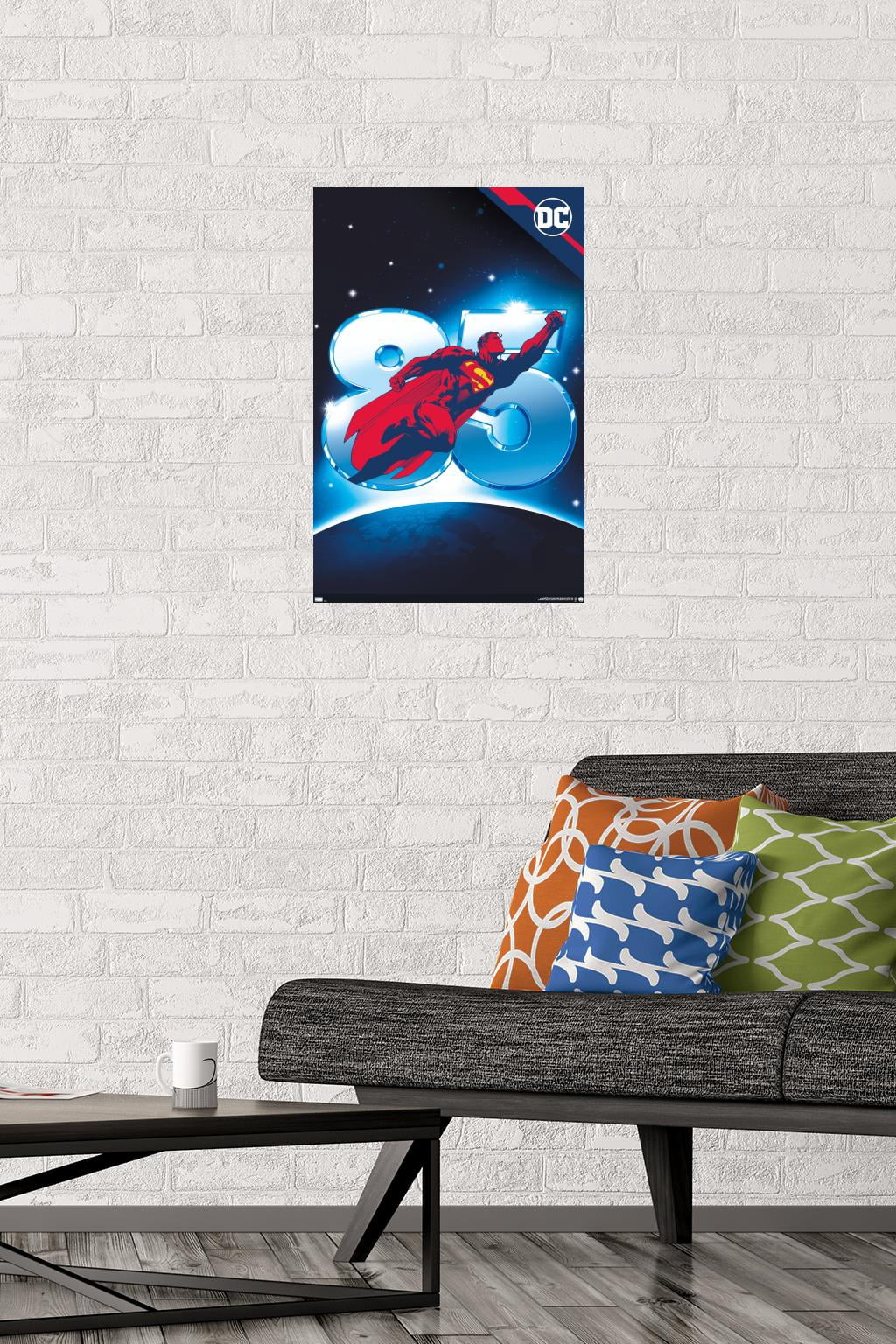 DC Comics Superman 85th Wall Poster, 14.725" x 22.375"