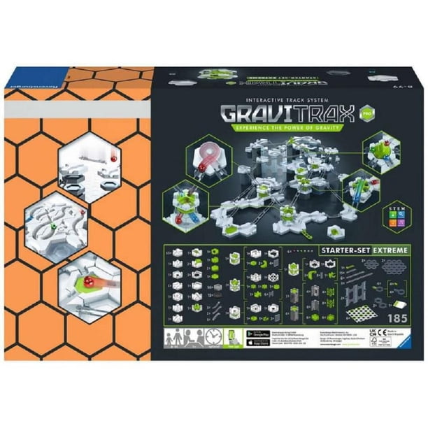 Ravensburger GraviTrax Starter Set – Pista Di Biglie STEM, Gioco Educativo 124 Pezzi, Compatibile Con Tutte Le Espansioni, Per Bambini 8+ Anni
