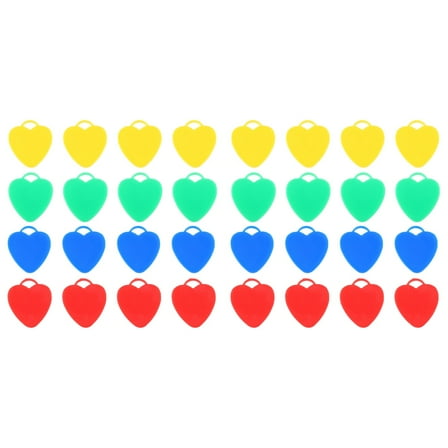 Set of 2 Balloon Weights Block Hearts Exquisite Decoration Child