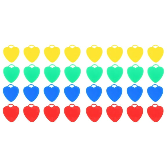 Set of 2 Balloon Weights Block Hearts Exquisite Decoration Child