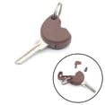 thumbnail image 3 of Motorcycle Motrobike Blank Key Chip Universal Replacement Fit Piaggio Vespa, 63x33mm, 3 of 8