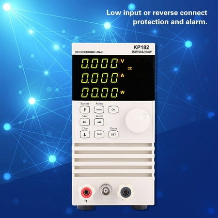 

Load Tester Durable With Pointer Type Dial Clearly Display Single Channel Electronic DC Load Daily Life DIY Recording Studio For Outdoor
