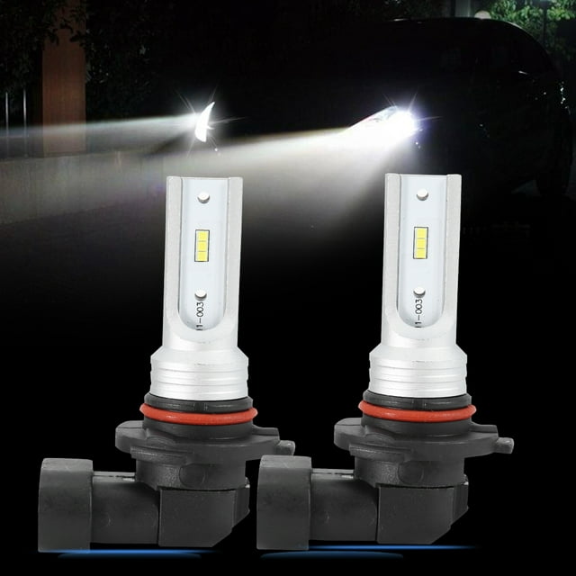 2 uds 9005 HB3 72W 6000K bombilla blanca para faros delanteros LED antiniebla con decodificación Jadeshay A