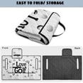 thumbnail image 6 of Xixirimido Golf Cart Seat Cover with 4 Storage Pockets Universal Golf Cart Seat Blanket Towel Fits for EZGO, Yamaha, Club Car Golf Cart Accessories, Love to Golf Ball Club, 6 of 8