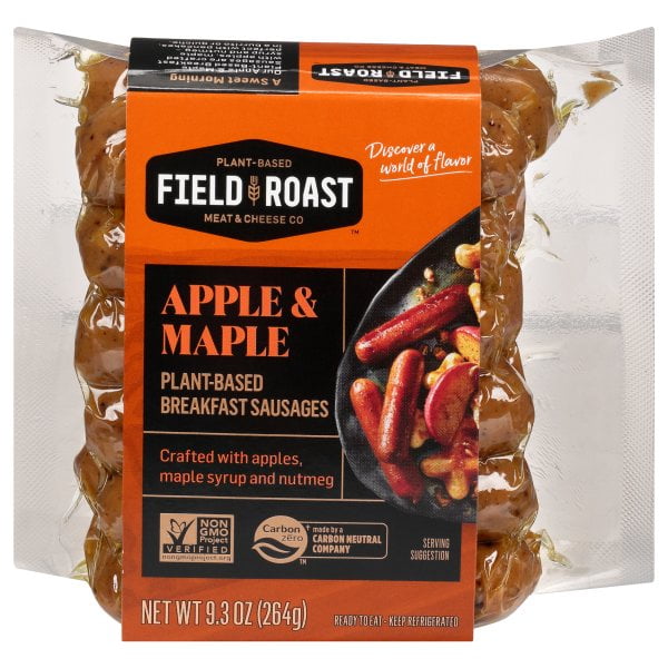 Field Roast Apple &amp; Maple PlantBased Breakfast Sausage