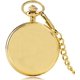 thumbnail image 2 of Reloj de bolsillo vintage de cuarzo con cadena corta para hombre y mujer - Día del Padre, 2 of 5
