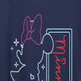 thumbnail image 3 of Disney - Minnie Mouse - Highlight Outline of Minnie - Women's Short Sleeve Graphic T-Shirt, 3 of 5