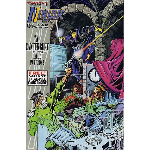 Ninjak #12 VF ; Valiant Comic Book