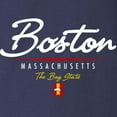 thumbnail image 3 of CafePress - Boston Script Long Sleeve Dark T Shirt - Long Sleeve Dark T-Shirt, 3 of 4