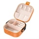thumbnail image 1 of Estuche para JoyeríA y Aretes con Asa, Mini Estuche de Viaje para JoyeríA, Organizador para JoyeríA, Joyeros de Viaje PequeñOs, Naranja, 1 of 5